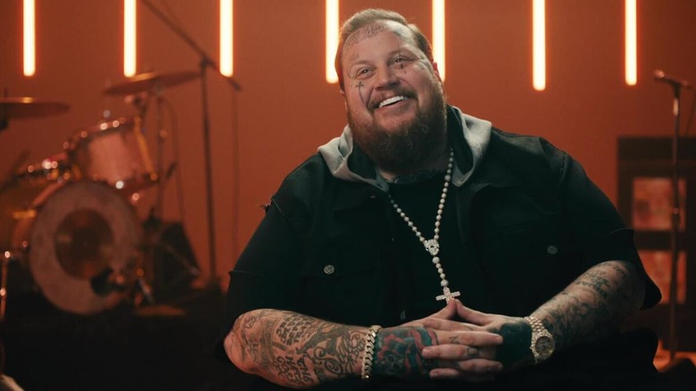 Jelly Roll during a promotional video for the 2024 SummerSlam Premium Live Event.