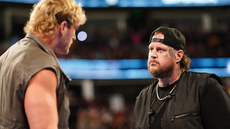 Jelly Roll confronts Logan Paul on an episode of 
