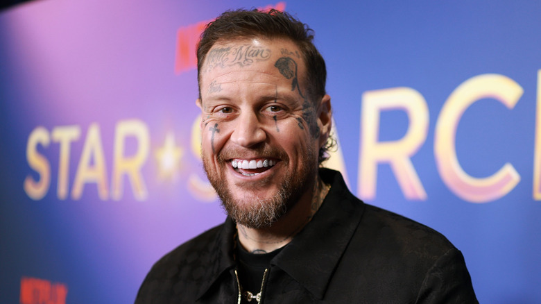 Jelly Roll attends Netflix's Star Search Live Finale: Red Carpet at CBS Studio Center
