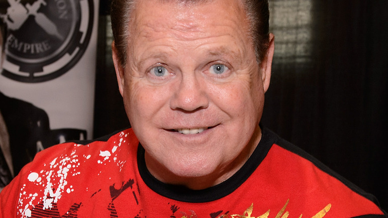 Jerry Lawler smiling