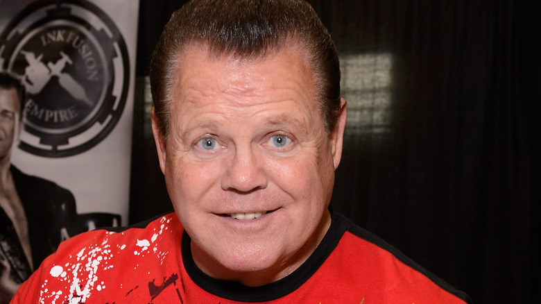 Jerry Lawler smiling