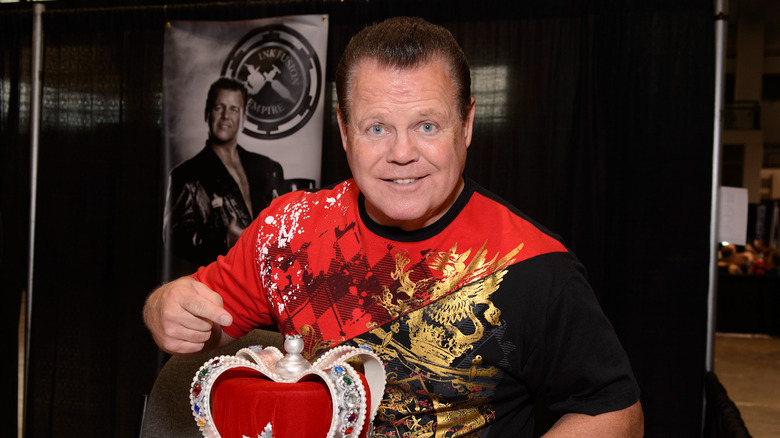 Jerry Lawler posing