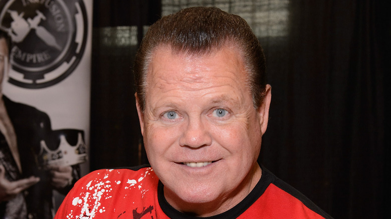 Jerry Lawler smiling