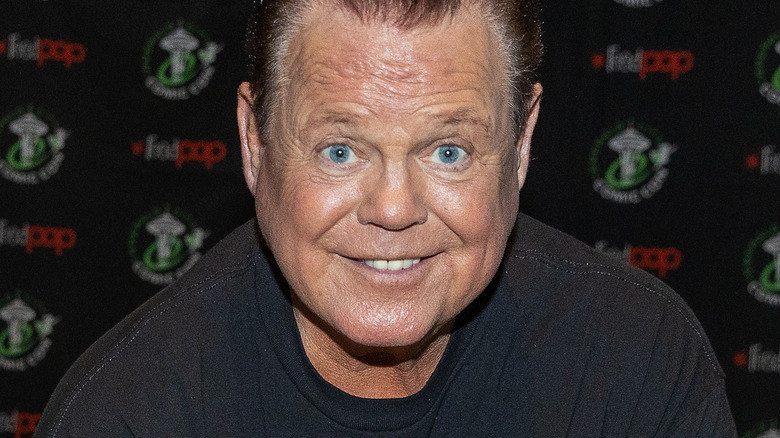 Jerry Lawler posing