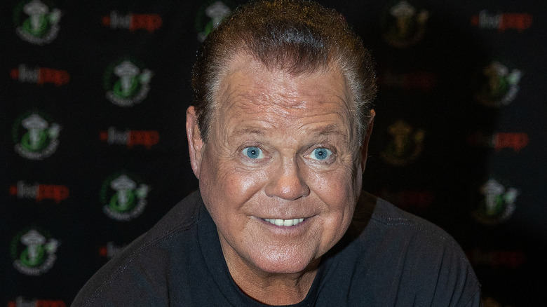 Jerry Lawler smiles