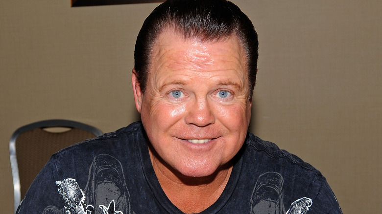 Jerry Lawler posing