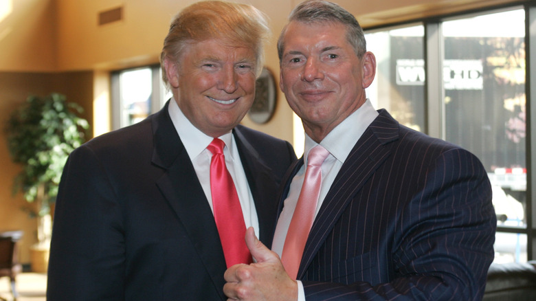 Donald Trump and Vince McMahon