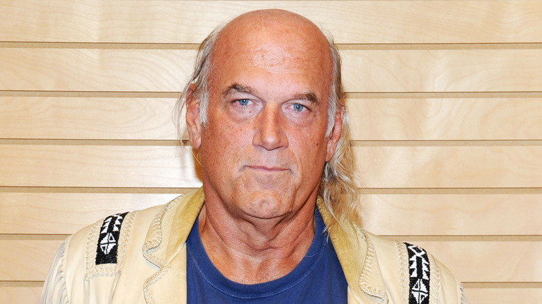 Jesse Ventura at a book signing