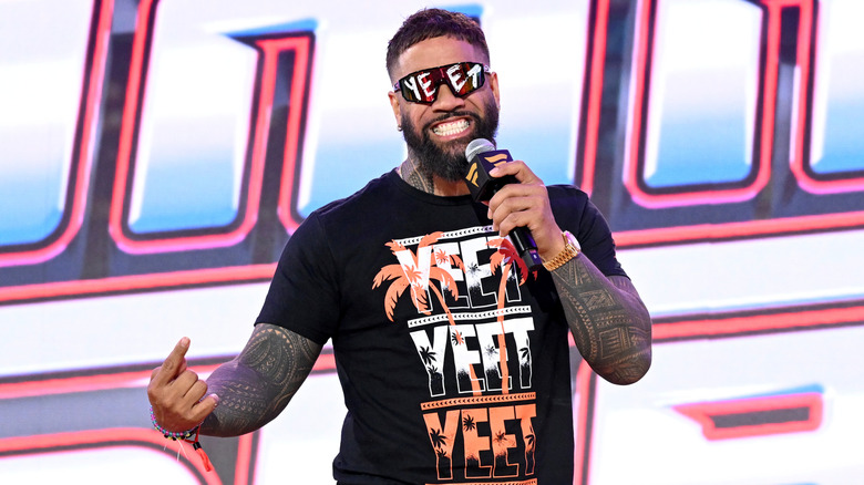 Jey Uso talking