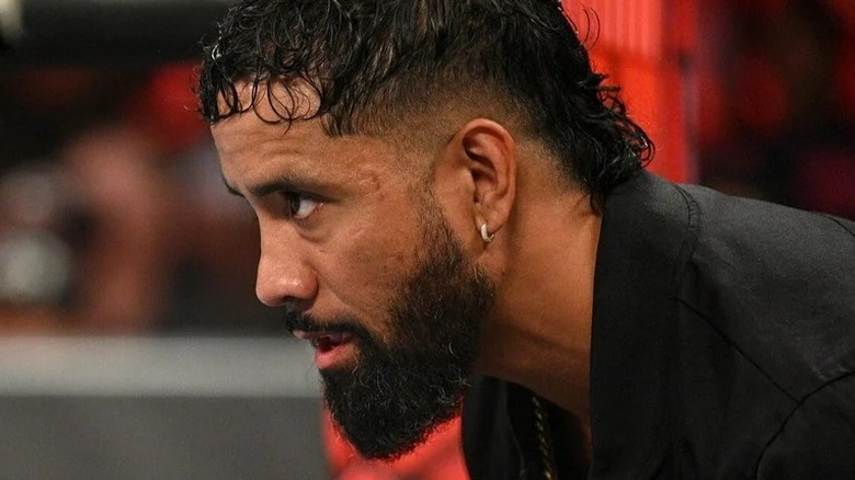 Jey Uso Before A Match On WWE Raw