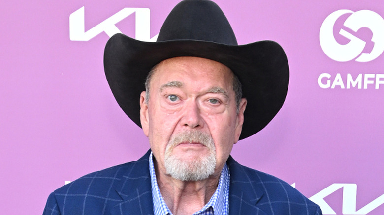 Jim Ross on the red carpet