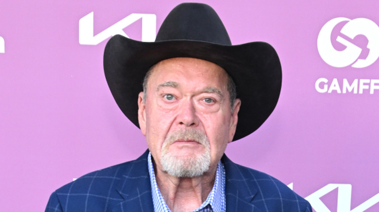 Jim Ross at the premiere of Queen of the Ring