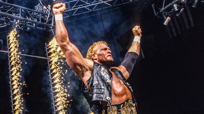 Sid Vicious in the ring in WWE