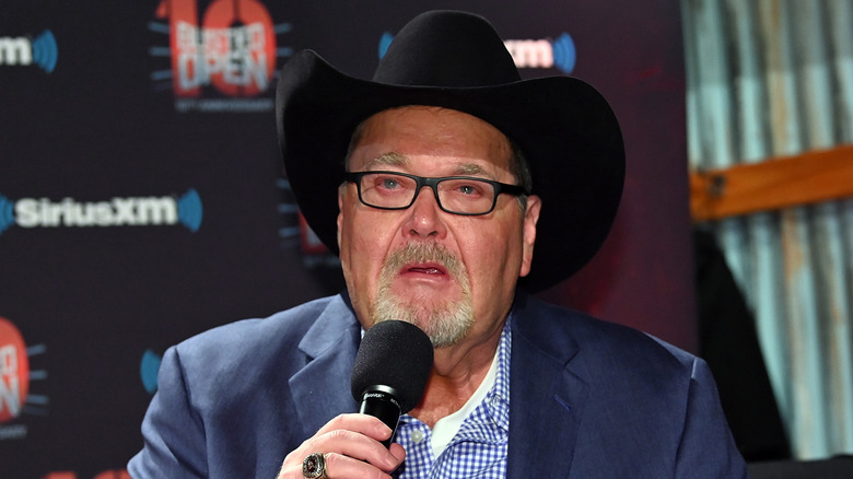 Jim Ross attends SiriusXM's 
