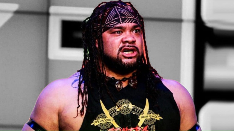 Jacob Fatu growling 