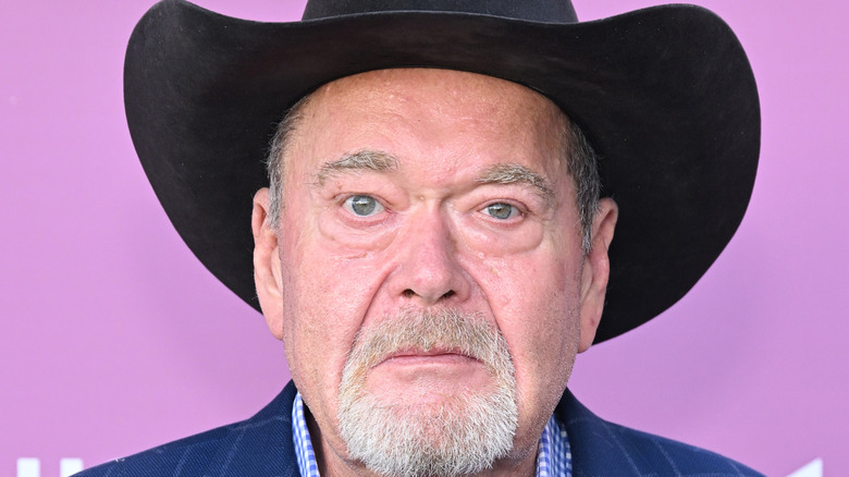 WWE legend Jim Ross attends the world premiere of 