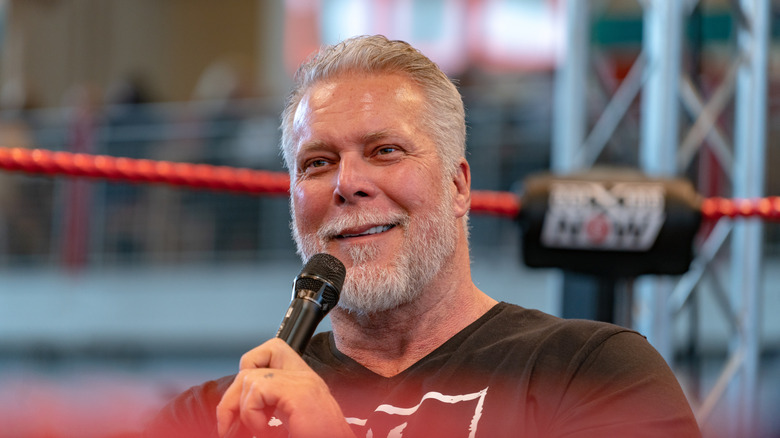 Kevin Nash grins