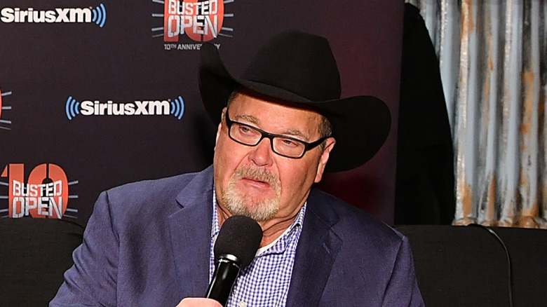 Jim Ross discusses something