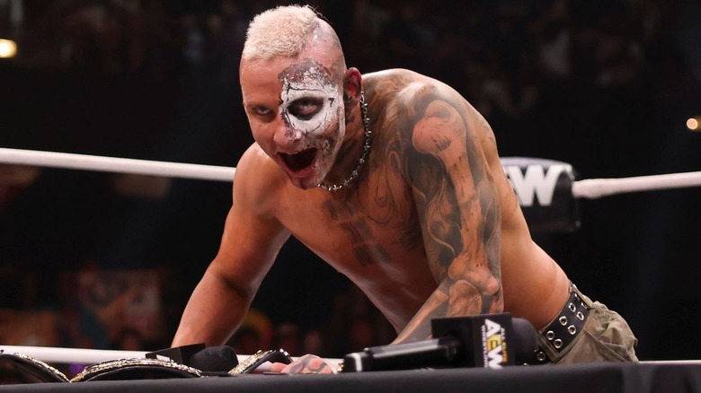 Darby Allin in the ring