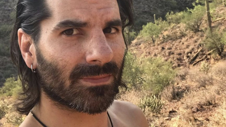 Jimmy Jacobs poses in desert selfie