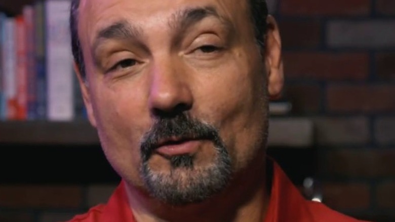 Jimmy Korderas being interviewed 