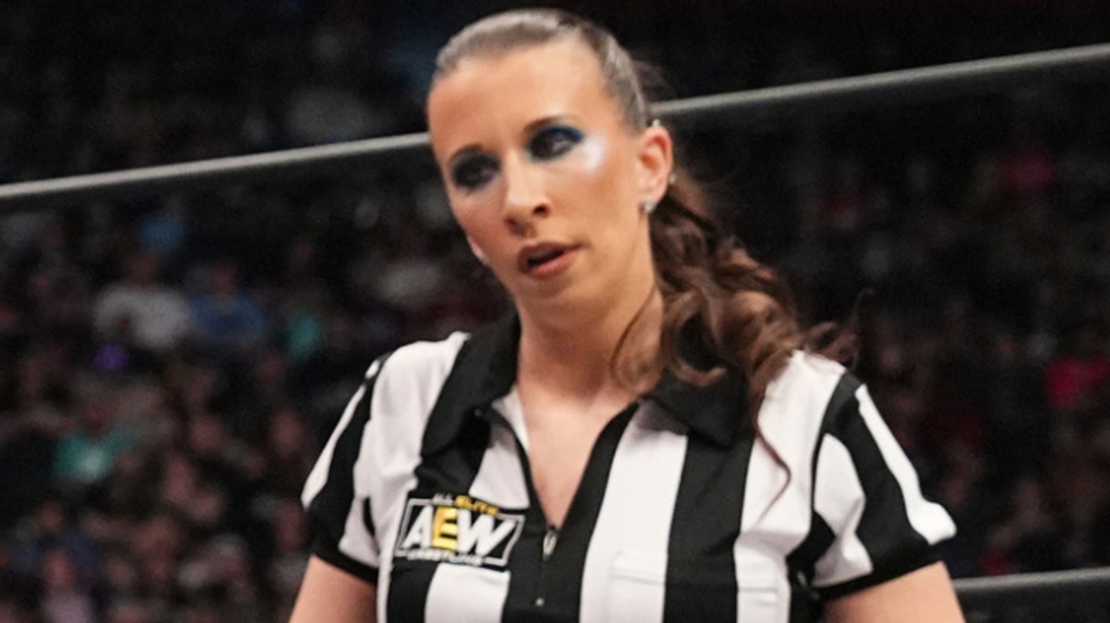 Jimmy Korderas Questions If Anyone Wants To See AEW Referee Aubrey ...