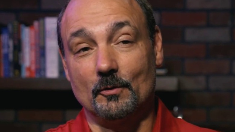 Jimmy Korderas being interviewed 