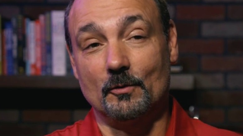 Jimmy Korderas being interviewed 