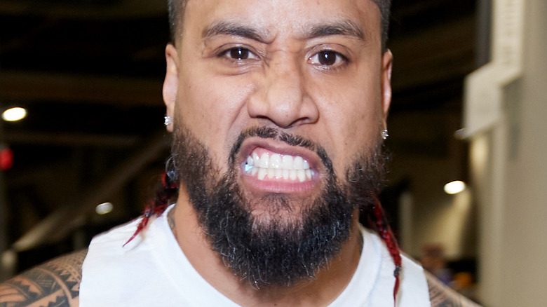 Jimmy Uso Backstage At WrestleMania 39
