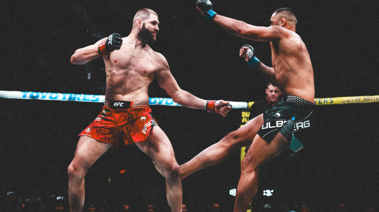 Jiri Prochazka and Carlos Ulberg at UFC 327