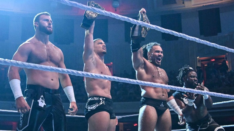 Darkstate stands in the ring at 