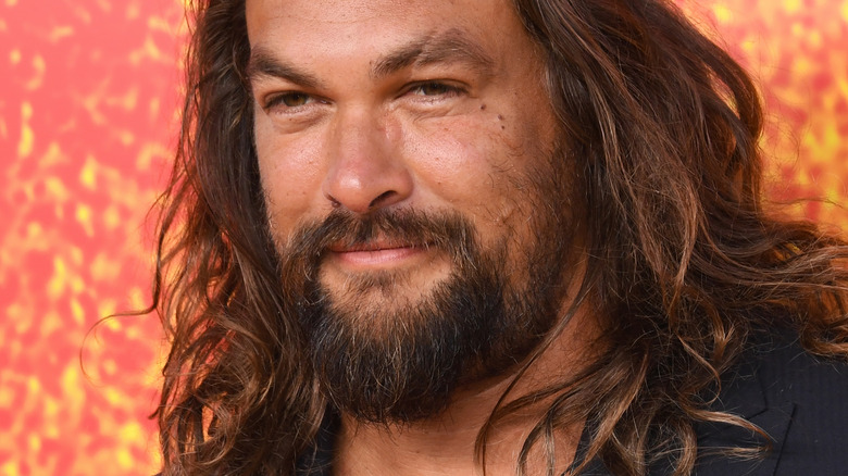 Jason Momoa on a red carpet