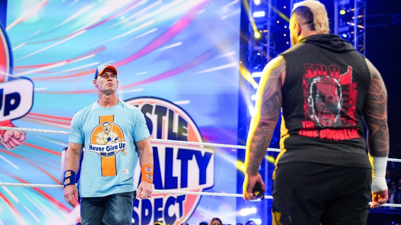 John Cena Confronts Solo Sikoa