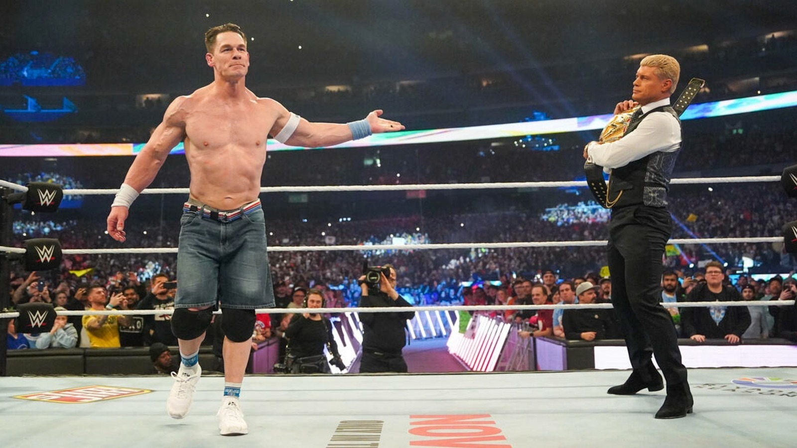 John Cena Believes Cody Rhodes Shouldn't Focus On Role As 'QB1' Of WWE