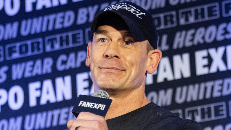 John Cena during the FanExpo Chicago 2025 on August 16, 2025