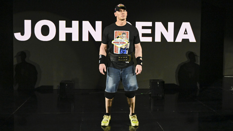 John Cena making his entrance