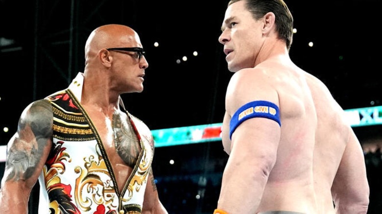 John Cena and The Rock