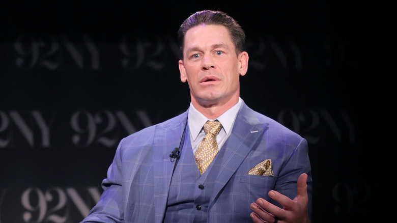 John Cena talking 