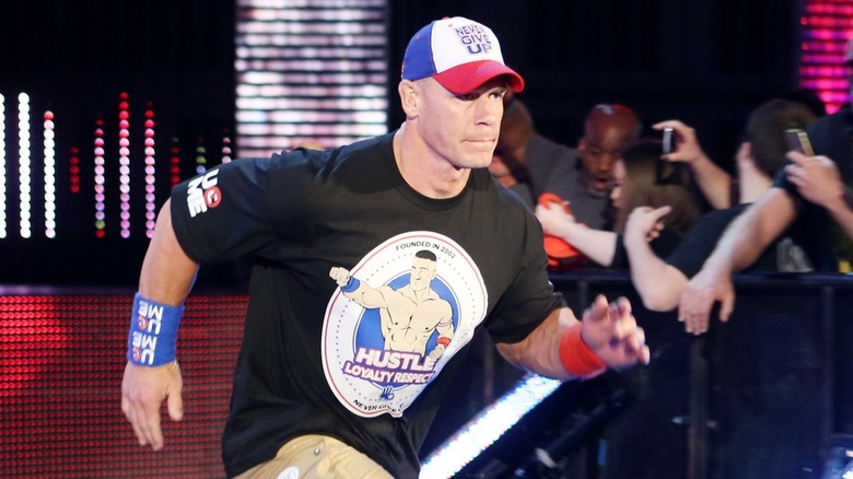 John Cena running