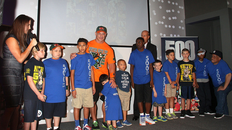 John Cena Grants His 500th Make A Wish in 2015