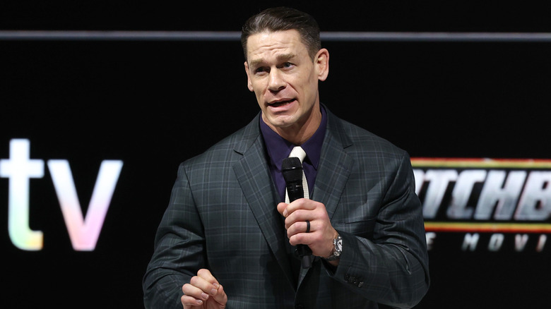 John Cena talking