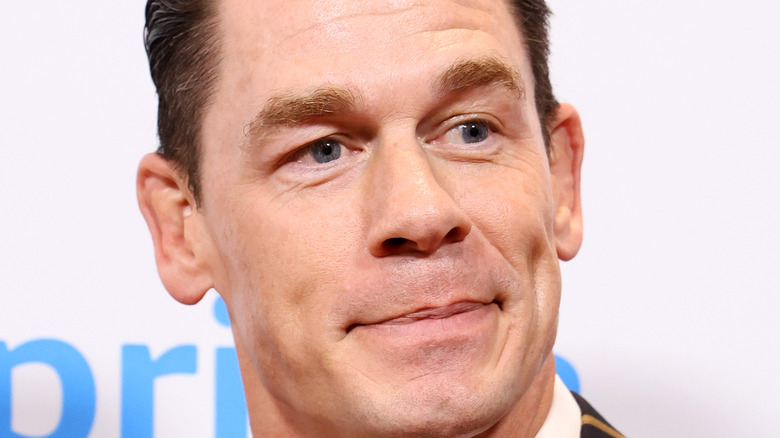 John Cena smirking