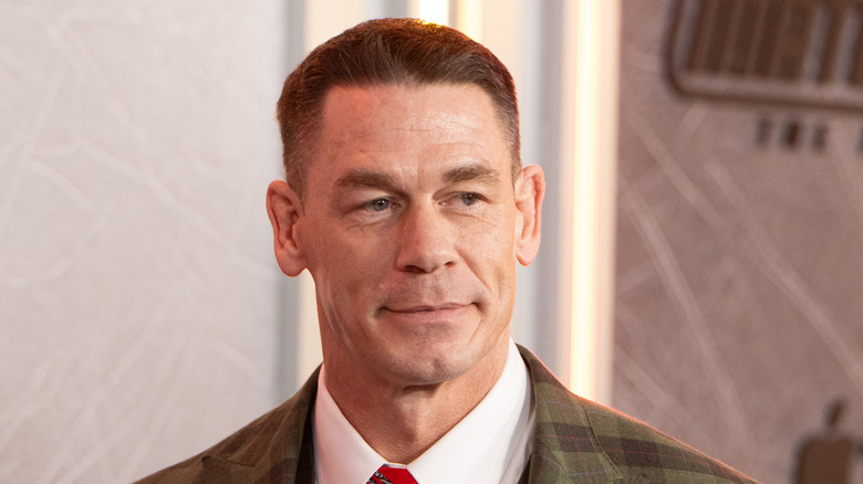 John Cena making the same face he made when he tapped out to GUNTHER