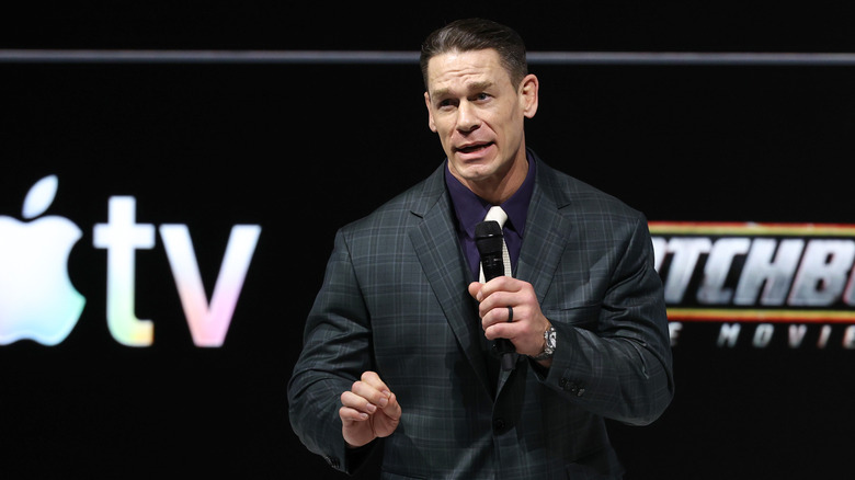 John Cena attends Apple TV event