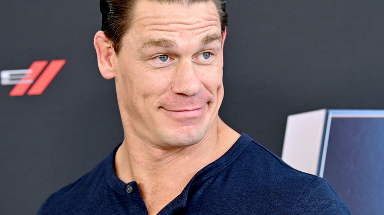 John Cena smirking