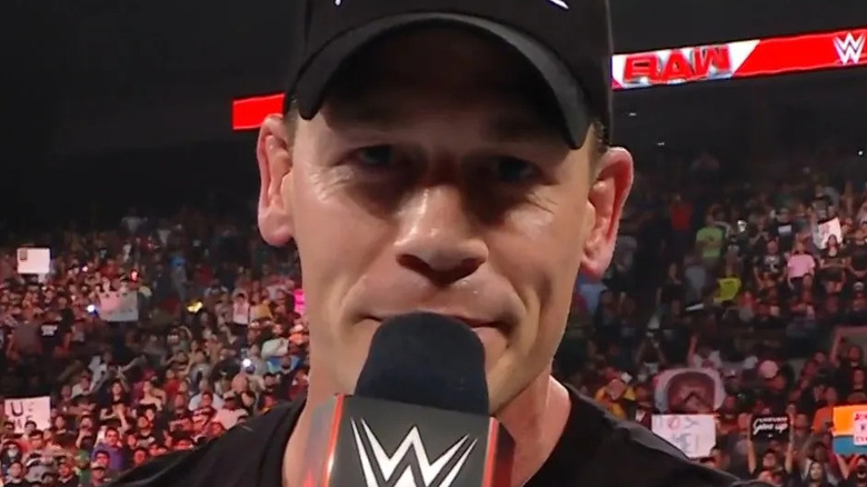 John Cena talking