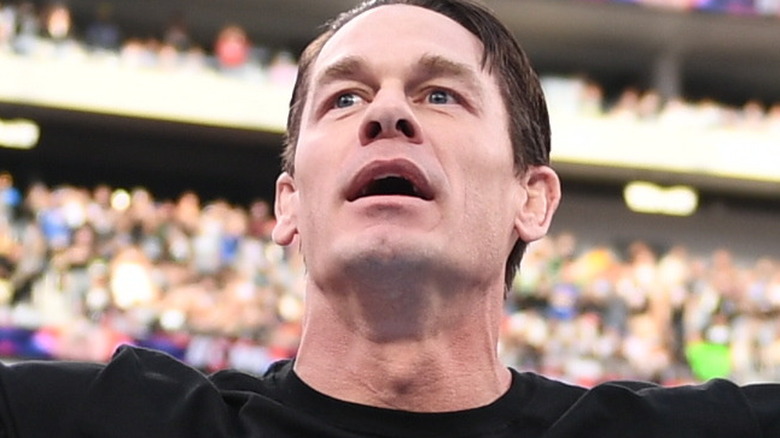 John Cena looking away