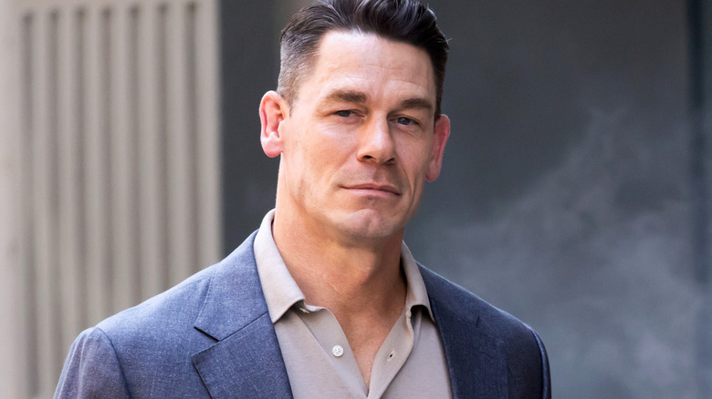 John Cena wearing a suit