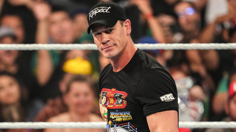 John Cena smirking