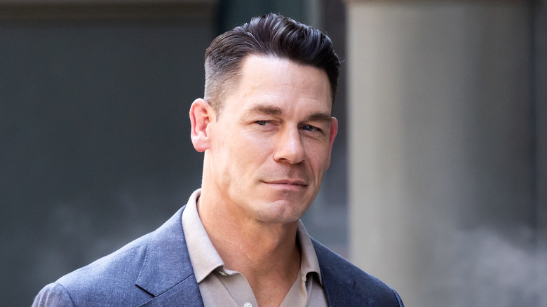 John Cena knowing something everyone else doesn't